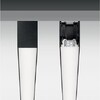 Миниатюра фото подвесной светодиодный светильник ideal lux fluo wide 1800 3000k bk | 220svet.ru