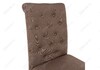 Миниатюра фото стул деревянный amelia dark walnut / fabric brown | 220svet.ru