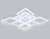 Миниатюра фото потолочная светодиодная люстра с пультом ду ambrella light  acrylica original fa8911 | 220svet.ru