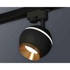 Миниатюра фото комплект трекового светильника ambrella light track system xt1102005 sbk/pyg черный песок/золото желтое полированное (a2521, c1102, n7034) | 220svet.ru