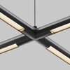 Миниатюра фото х-образный вертикальный коннектор для системы maytoni shelf ca017tx-b | 220svet.ru