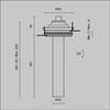 Миниатюра фото встраиваемый светодиодный светильник maytoni focus t c140trs-l200-7w4k-bbs | 220svet.ru