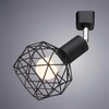Миниатюра фото трековый однофазный светильник arte lamp a6141pl-1bk | 220svet.ru