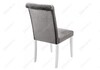Миниатюра фото стул деревянный amelia white / fabric grey | 220svet.ru