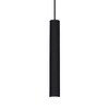 Миниатюра фото подвесной светодиодный светильник ideal lux tube d6 nero | 220svet.ru