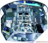 Миниатюра фото встраиваемый светильник novotech crystals 369300 | 220svet.ru