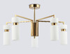 Миниатюра фото люстра на штанге ambrella light high light lh56124 | 220svet.ru