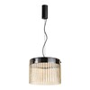 Миниатюра фото подвесной светодиодный светильник odeon light pillari 5047/24l черный | 220svet.ru