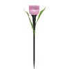 Миниатюра фото светильник на солнечных батареях (ul-00004276) uniel promo usl-c-451/pt305 pink tulip | 220svet.ru