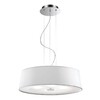 Миниатюра фото подвесной светильник ideal lux hilton sp4 round bianco | 220svet.ru