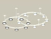Миниатюра фото потолочный светильник на штанге ambrella light diy spot techno ring xr92211150 | 220svet.ru