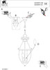 Миниатюра фото подвесной светильник arte lamp rimini a6509sp-3ab | 220svet.ru