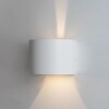 Миниатюра фото уличный настенный светодиодный светильник italline it01-a310r white | 220svet.ru