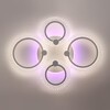 Миниатюра фото потолочный светильник светодиодный rgb lumion molly 8017/60cl белый | 220svet.ru