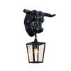 Миниатюра фото уличный настенный светильник favourite bison 4001-1w | 220svet.ru