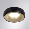 Миниатюра фото встраиваемый светильник arte lamp heze a6666pl-1bk | 220svet.ru