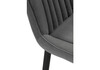 Миниатюра фото барный стул woodville седа велюр темно-серый  / черный 511177 | 220svet.ru