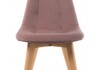Миниатюра фото стул деревянный filip light purple / wood | 220svet.ru