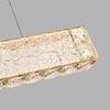 Миниатюра фото подвесной светодиодный светильник odeon light version 5071/40l золотой | 220svet.ru