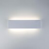 Миниатюра фото настенный светодиодный светильник eurosvet straight 40131/1 led белый | 220svet.ru