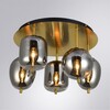 Миниатюра фото потолочная люстра arte lamp freddie a2231pl-5pb | 220svet.ru
