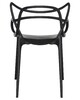 Миниатюра фото стул обеденный dobrin masters lmzl-pp601-2755 черный | 220svet.ru
