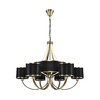 Миниатюра фото подвесная люстра lumion demetra 8406/9 античная бронза | 220svet.ru
