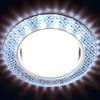 Миниатюра фото встраиваемый светодиодный светильник ambrella light gx53 led g296 cl/cld | 220svet.ru