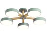 Миниатюра фото потолочная светодиодная люстра inodesign joist green 40.8422 | 220svet.ru