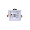 Миниатюра фото встраиваемый светодиодный светильник de markt круз 15 637016101 | 220svet.ru