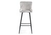 Миниатюра фото барный стул mint light gray / black | 220svet.ru