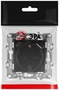 Миниатюра фото розетка эра серия 12 12-4108-06 2p+e 16a-250в со шторками с usb type-a+c 5в-3а чёрный б0067746 | 220svet.ru