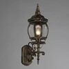 Миниатюра фото уличный настенный светильник arte lamp atlanta a1041al-1bn | 220svet.ru