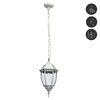 Миниатюра фото уличный подвесной светильник de markt фабур 804010801 | 220svet.ru