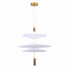 Миниатюра фото подвесной светильник delight collection 9221p/s gold/white | 220svet.ru