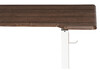 Миниатюра фото компьютерный стол с механизмом подъема woodville маркос 140х80х75 орех кантри / белый 578405 | 220svet.ru