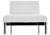 Миниатюра фото обеденная группа woodville лили 80 white / chrome 599459 | 220svet.ru