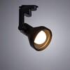 Миниатюра фото трековый однофазный светильник arte lamp nido a5108pl-1bk | 220svet.ru