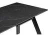 Миниатюра фото керамический стол раскладной woodville соммерс черный мрамор 588060 | 220svet.ru