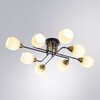 Миниатюра фото потолочная люстра arte lamp andrea a8141pl-8bk | 220svet.ru