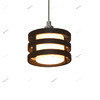 Миниатюра фото подвесной светильник arte lamp ring a1320sp-1bk | 220svet.ru