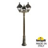 Миниатюра фото садово-парковый фонарь fumagalli artu bisso/cefa 3+1 u23.158.s31.vye27 | 220svet.ru