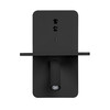 Миниатюра фото спот с выключателем на корпусе arte lamp bess a7453ap-1bk | 220svet.ru