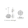 Миниатюра фото подвесной светильник veli mini single couture slamp velsxs0ctr01rms000eu | 220svet.ru