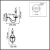 Миниатюра фото бра lumion incanto 8034/1w хром | 220svet.ru