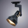 Миниатюра фото трековый однофазный светильник arte lamp nido a5108pl-1bk | 220svet.ru