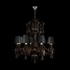 Миниатюра фото подвесная люстра loft it zenith 10210/8 black | 220svet.ru