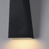 Миниатюра фото уличный настенный светодиодный светильник maytoni times square o580wl-l6b | 220svet.ru