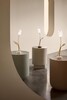 Миниатюра фото настольная лампа светодиодная tulip battery white slamp | 220svet.ru