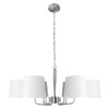 Миниатюра фото подвесная люстра loft it hilton 10527/6 nickel | 220svet.ru